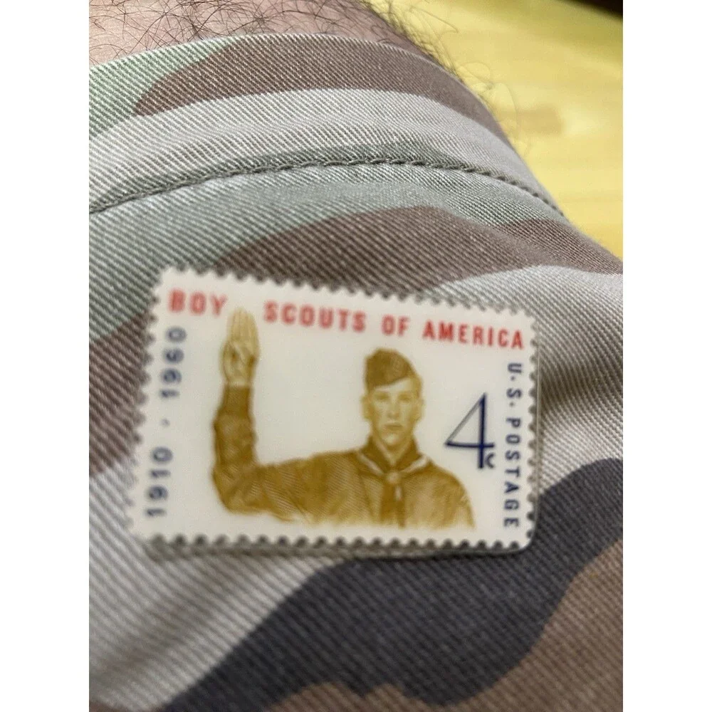 PIN US Stamps 1960 Scott #1145 BOY SCOUTS OF AMERICA MNH 4-Cent